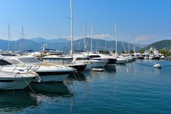 Emerging Yacht Marina in Tivat, Montenegro - Encircle Photos