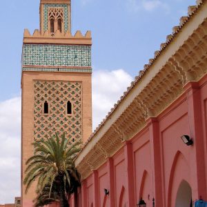Minaret of Kasbah Mosque in Marrakech, Morocco - Encircle Photos