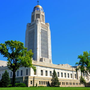 Nebraska State Capitol Building in Lincoln, Nebraska - Encircle Photos
