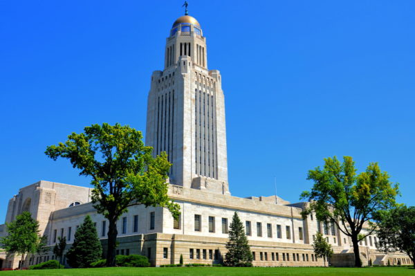 Nebraska State Capitol Building in Lincoln, Nebraska - Encircle Photos