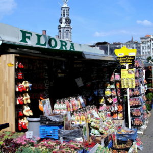 Floating Flower Market in Amsterdam, Netherlands - Encircle Photos