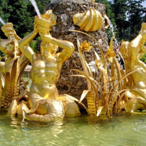 Mermen on Venus Fountain at Het Loo Palace in Apeldoorn, Netherlands - Encircle Photos
