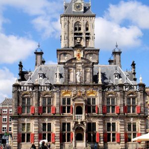 City Hall on the Markt in Delft, Netherlands - Encircle Photos