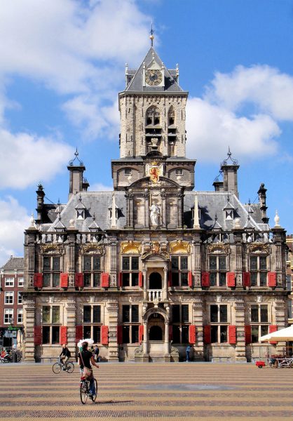 City Hall on the Markt in Delft, Netherlands - Encircle Photos