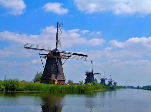 Historic Windmills in Kinderdijk, Netherlands - Encircle Photos