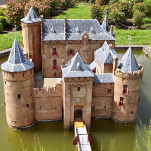 De Haar Castle Replica at Madurodam in Scheveningen, Netherlands - Encircle Photos