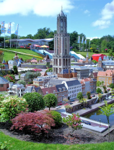Dom Tower Replica at Madurodam in Scheveningen, Netherlands - Encircle Photos