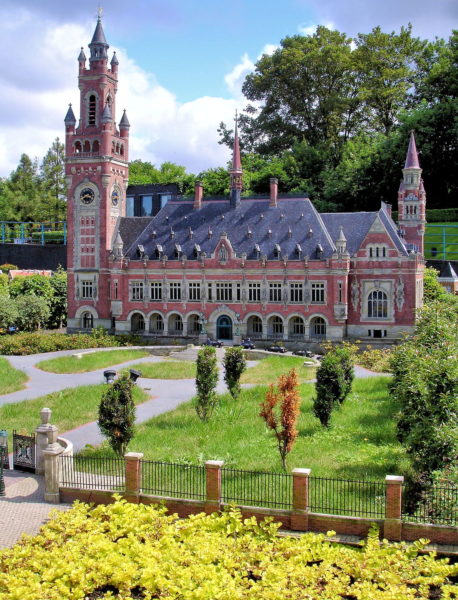 Peace Palace Replica at Madurodam in Scheveningen, Netherlands - Encircle Photos