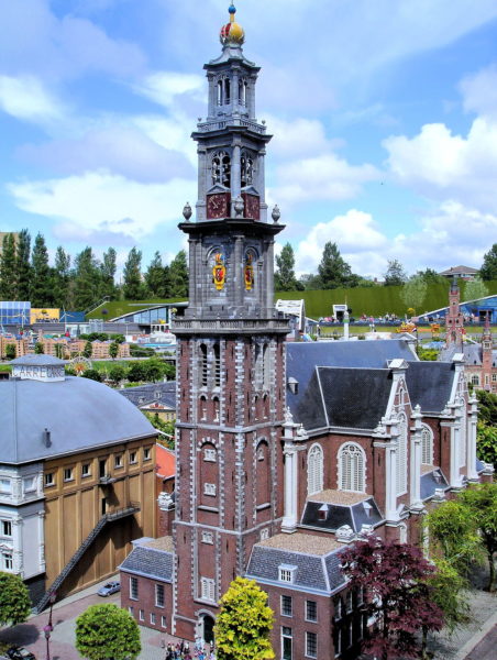 Westerkerk Replica at Madurodam in Scheveningen, Netherlands - Encircle Photos
