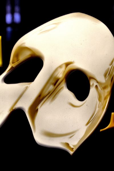 Phantom of Opera Mask Logo from Faces on the Strip at Las Vegas, Nevada - Encircle Photos