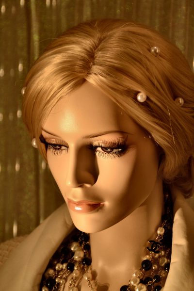 Sophisticated Blond Woman Mannequin from Faces on the Strip at Las Vegas, Nevada - Encircle Photos