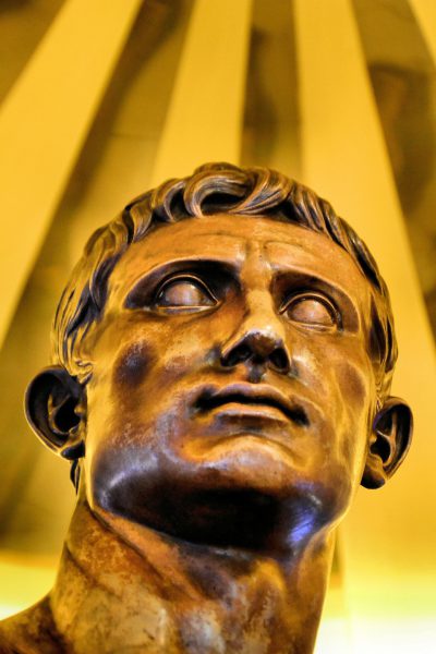 Julius Caesar Sculpture Head from Faces on the Strip at Las Vegas, Nevada - Encircle Photos