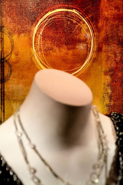 Headless Mannequin with Necklace from Faces on the Strip at Las Vegas, Nevada - Encircle Photos