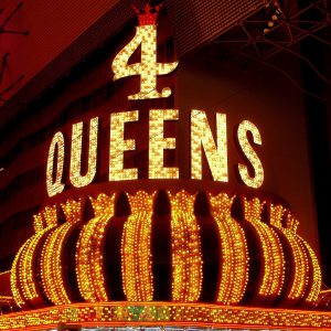 Four Queens Marquee in Downtown Las Vegas, Nevada - Encircle Photos