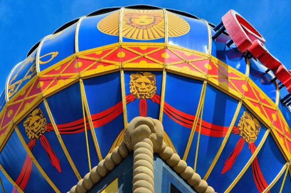 Paris Hotel Montgolfier Balloon Sign in Las Vegas, Nevada - Encircle Photos