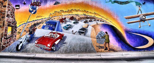 Mother Road Mural in Albuquerque, New Mexico - Encircle Photos