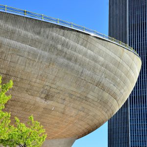The Egg Building from Empire State Plaza in Albany, New York - Encircle Photos