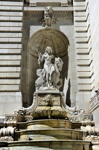 New York Public Library Beauty Statue in New York City, New York - Encircle Photos