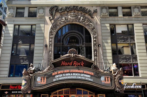 Paramount Building Marquee in New York City, New York - Encircle Photos