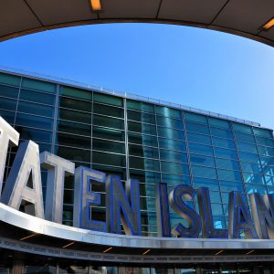 Staten Island Ferry Terminal Entrance in New York City, New York - Encircle Photos