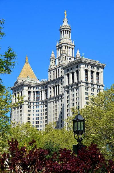 Thurgood Marshall Tower and Manhattan Municipal Bld. in New York City, New York - Encircle Photos
