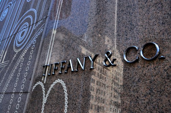 Tiffany & Co. Name on Store in New York City, New York - Encircle Photos