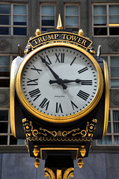 Trump Tower Outdoor Clock in New York City, New York - Encircle Photos