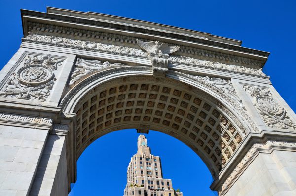Washington Arch at Washington Square Park in New York City, New York - Encircle Photos