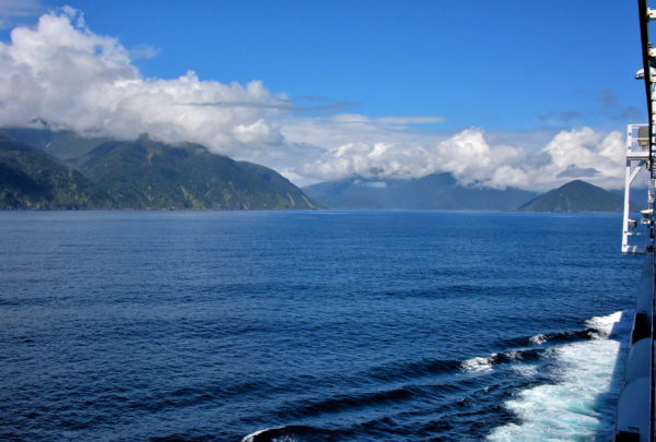 Approaching Breaksea Sound, Introduction to Fiordland, New Zealand - Encircle Photos