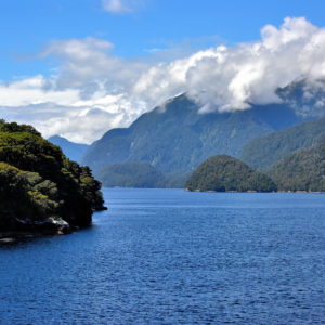 Farther into Breaksea Sound at Fiordland, New Zealand - Encircle Photos