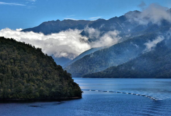 Looming Storm in Thompson Sound at Fiordland, New Zealand - Encircle Photos