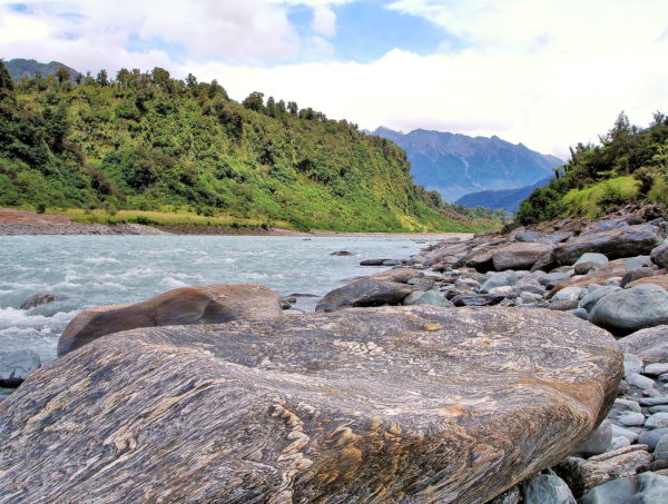 Waiho River in Franz Josef, New Zealand - Encircle Photos
