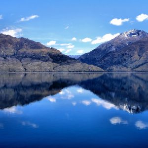 Lake Moeraki Reflection in Haast, New Zealand - Encircle Photos
