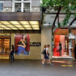 Shopping on Queen Street in Auckland, New Zealand - Encircle Photos