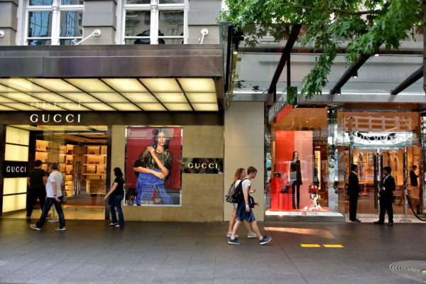 Shopping on Queen Street in Auckland, New Zealand - Encircle Photos