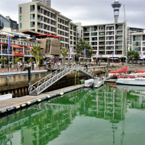 Viaduct Harbour in Auckland, New Zealand - Encircle Photos