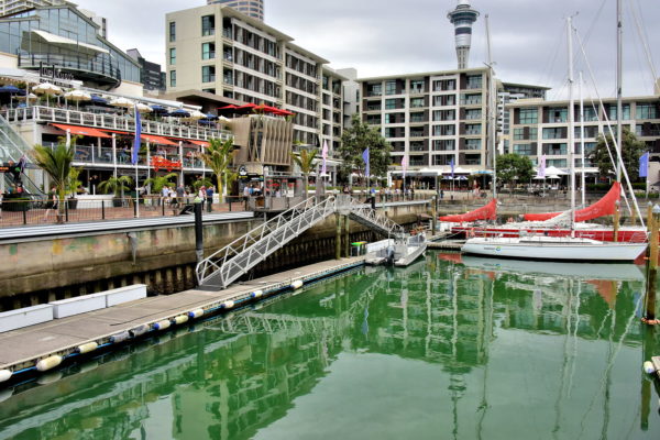 Viaduct Harbour in Auckland, New Zealand - Encircle Photos