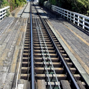 Cable Car Tracks to Botanic Garden in Wellington, New Zealand - Encircle Photos