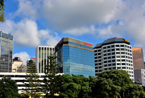 Central Business District in Wellington, New Zealand - Encircle Photos
