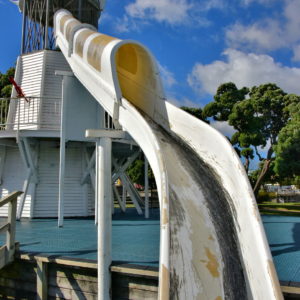 Lighthouse Slide at Frank Kitts Park in Wellington, New Zealand - Encircle Photos