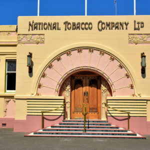 National Tobacco Company Building at Ahuriri in Napier, New Zealand - Encircle Photos
