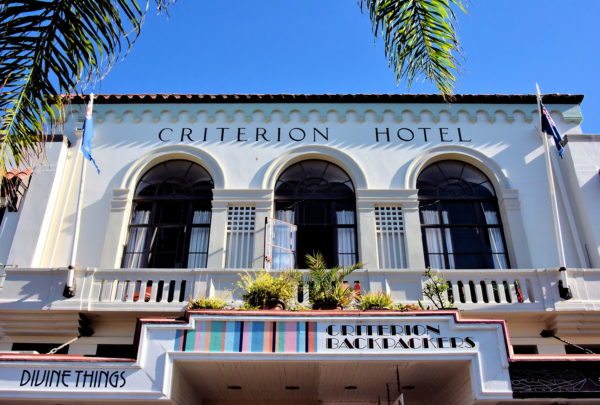 Former Criterion Hotel in Napier, New Zealand - Encircle Photos