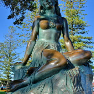 Pania on the Reef Statue in Napier, New Zealand - Encircle Photos