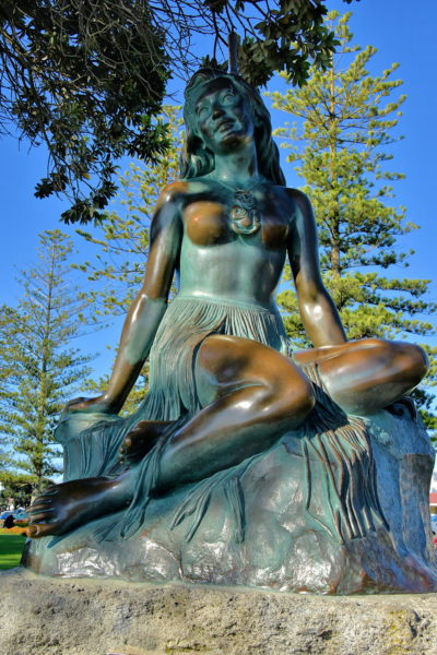 Pania on the Reef Statue in Napier, New Zealand - Encircle Photos