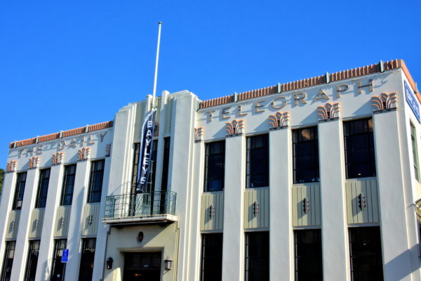 The Daily Telegraph Building in Napier, New Zealand - Encircle Photos