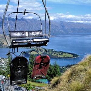 Skyline Luge Chairlift in Queenstown, New Zealand - Encircle Photos