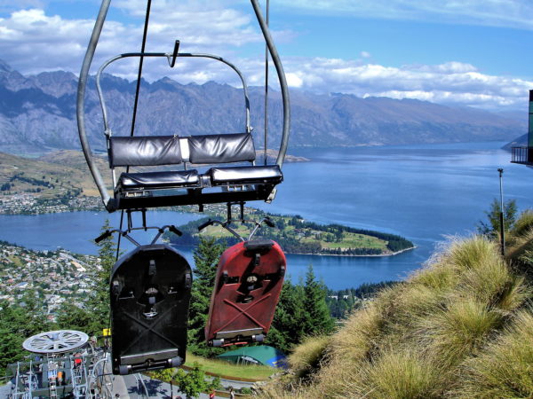 Skyline Luge Chairlift in Queenstown, New Zealand - Encircle Photos