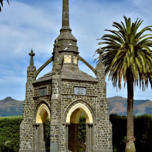 Banks Peninsula War Memorial in Akaroa, New Zealand - Encircle Photos