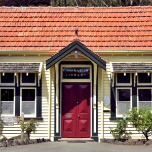 Coronation Library in Akaroa, New Zealand - Encircle Photos