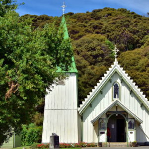 St. Patrick’s Catholic Church in Akaroa, New Zealand - Encircle Photos
